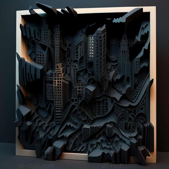 3D model dark city (STL)